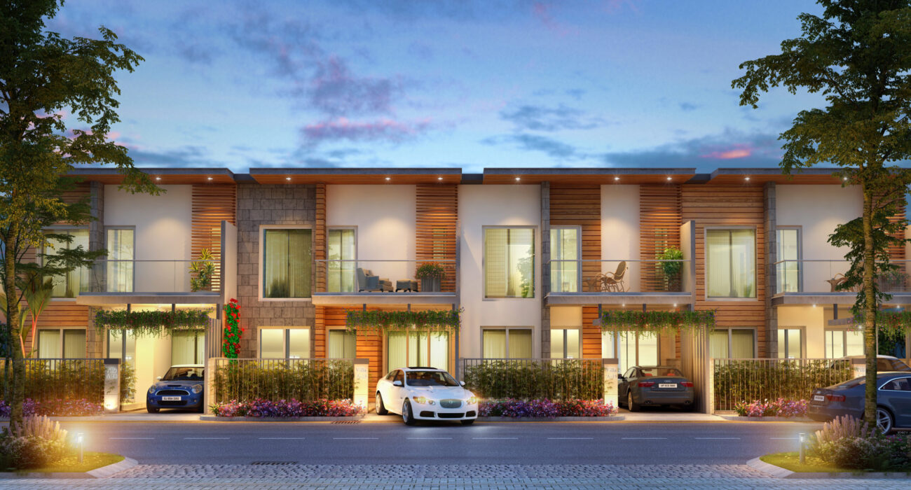 TYPE-4 F-4 TO F-15 Villa- EAST FACING VIEW 2 1099 SQFT